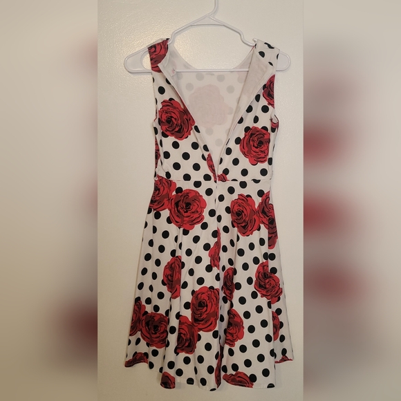 Happy Rose 50's Inspired Dress Junior 16 - Picture 4 of 5